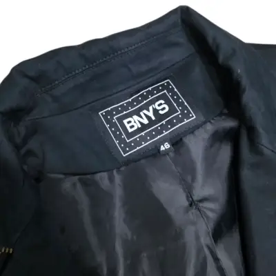Blazer negro con detalles dorados BNY'S - miniatura 3