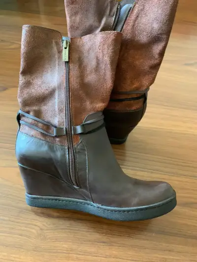 Botines de cuero Zappa  marrón talla 39 - miniatura 2