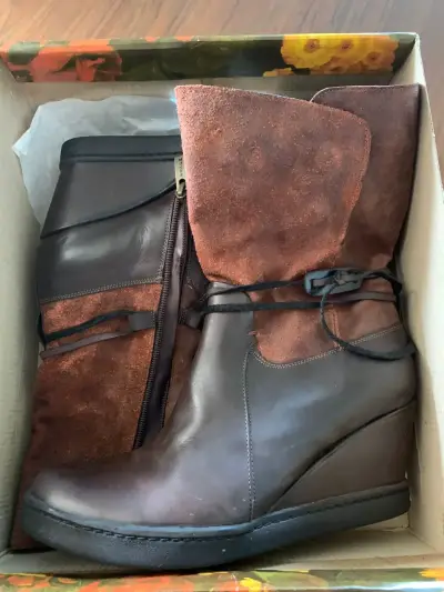 Botines de cuero Zappa  marrón talla 39 - miniatura 3