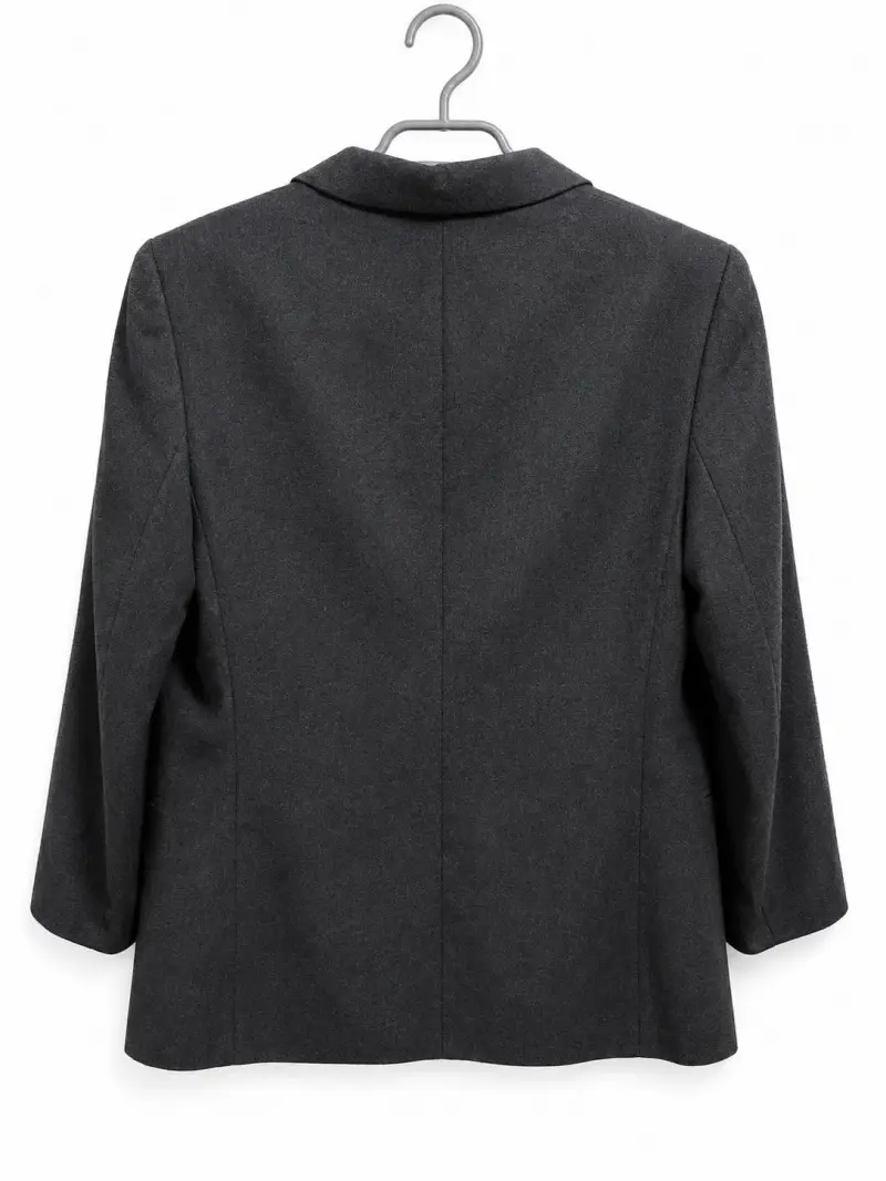 Blazer gris oscuro elegante para mujer - 2