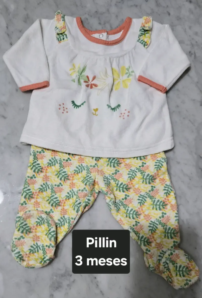 Conjunto de bebé Pillin 3 meses - 2