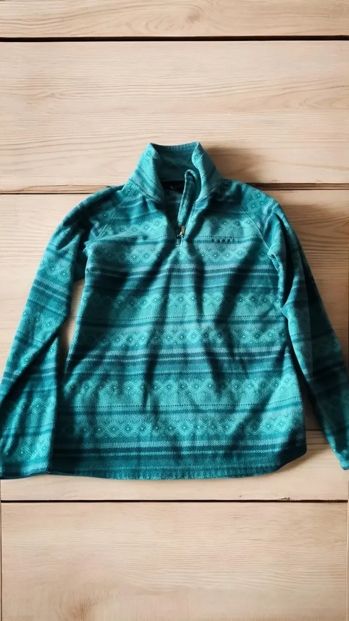 Polerón Kannu turquesa talla S