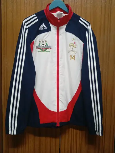 Chaqueta deportiva Adidas Francia 2007 vintage ori - miniatura 1