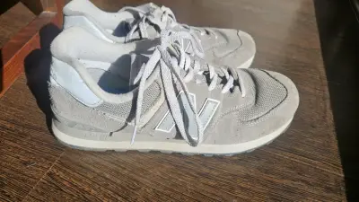 Zapatillas deportivas grises New Balance - miniatura 1