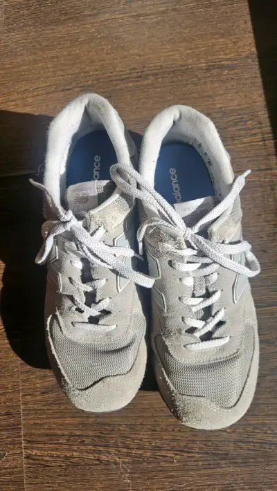 Zapatillas deportivas grises New Balance - miniatura 2