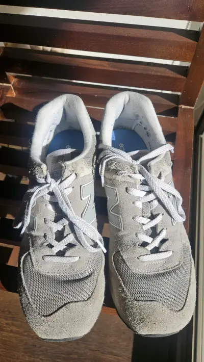 Zapatillas deportivas grises New Balance - miniatura 4