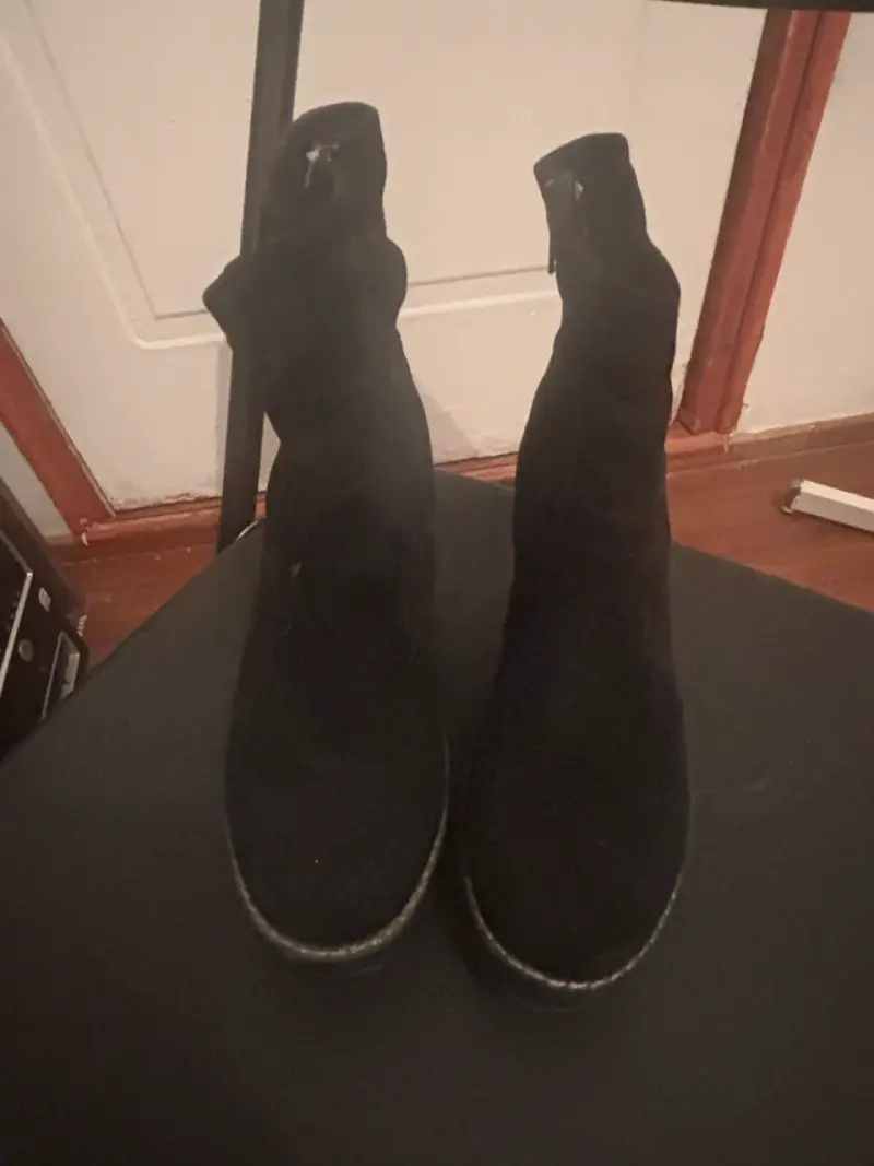 Botin cuero  marrón para mujer - 6