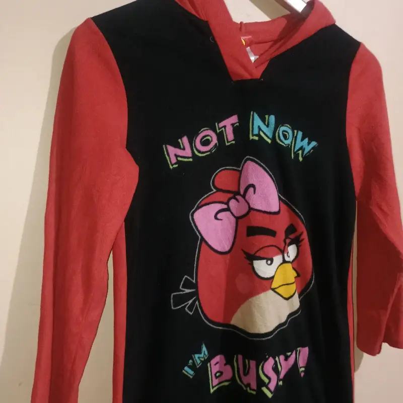 Polera Angry Birds con capucha - 3