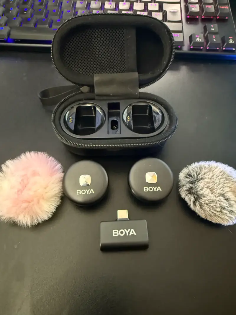 Micrófono Inalámbrico BOYA Omic-D Dual para iPhone - 2