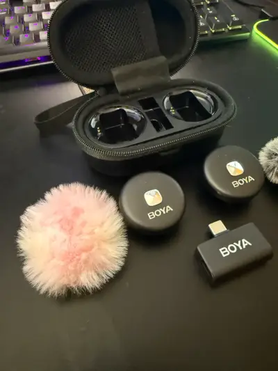 Micrófono Inalámbrico BOYA Omic-D Dual para iPhone - miniatura 4