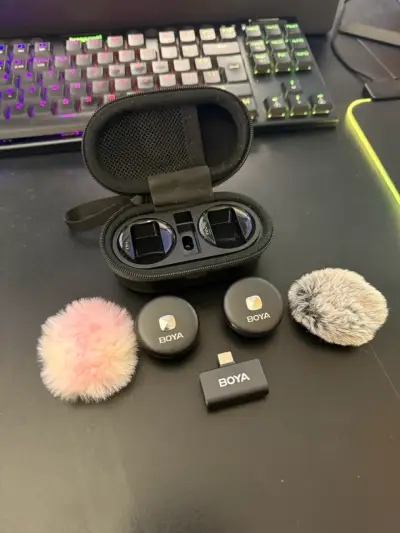 Micrófono Inalámbrico BOYA Omic-D Dual para iPhone - miniatura 5
