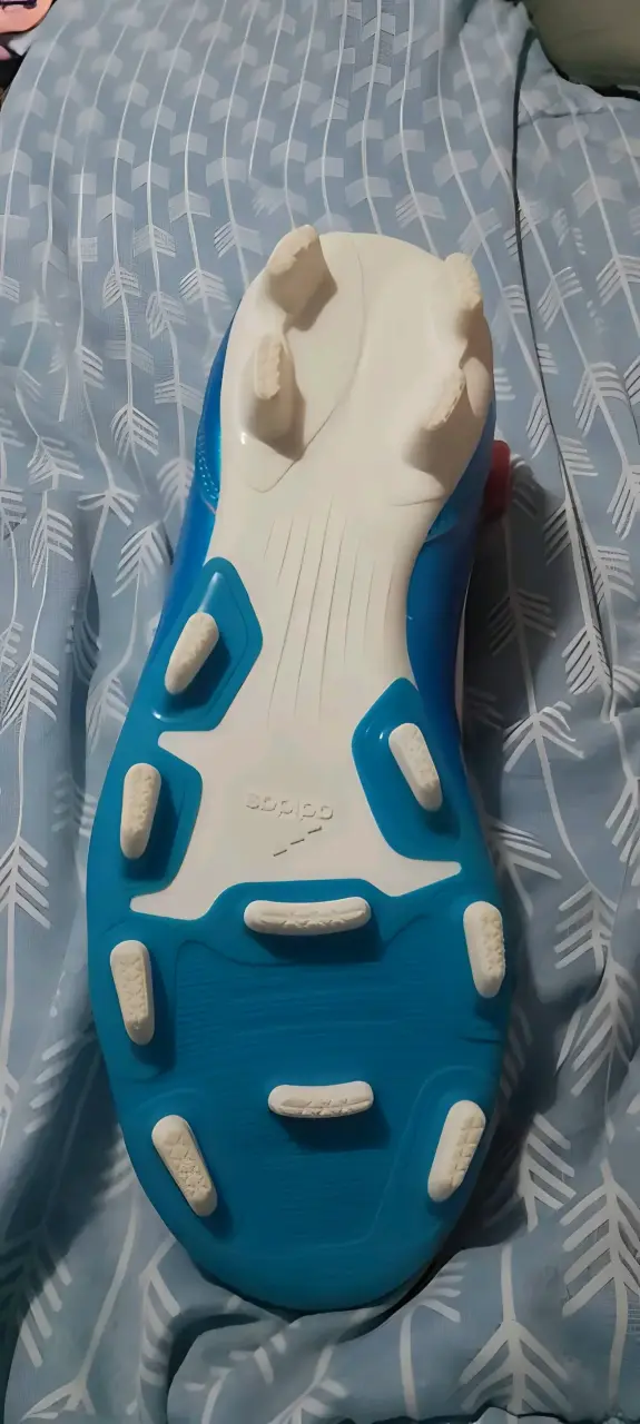 Zapatillas Adidas talla 38 color azul con naranja. - 4