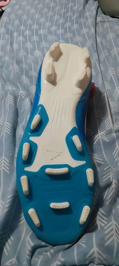 Zapatillas Adidas talla 38 color azul con naranja. - miniatura 4