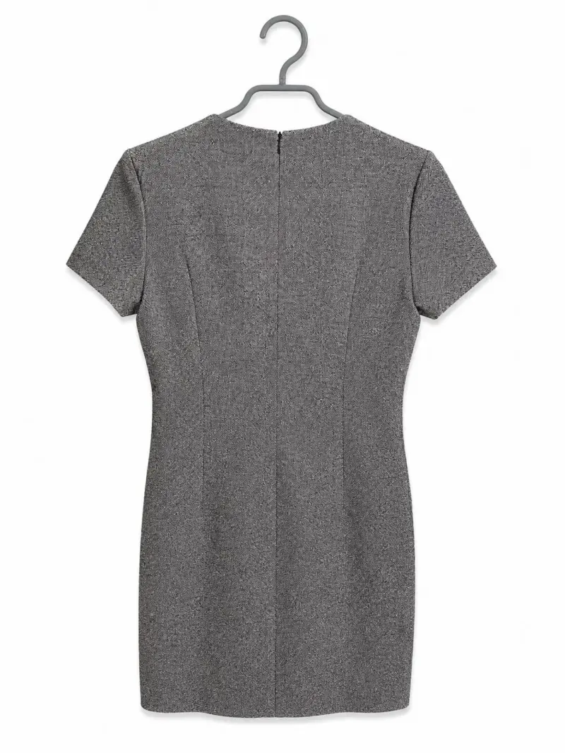 Vestido gris elegante de H&M - 2