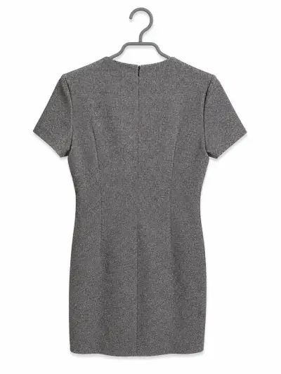Vestido gris elegante de H&M - miniatura 2