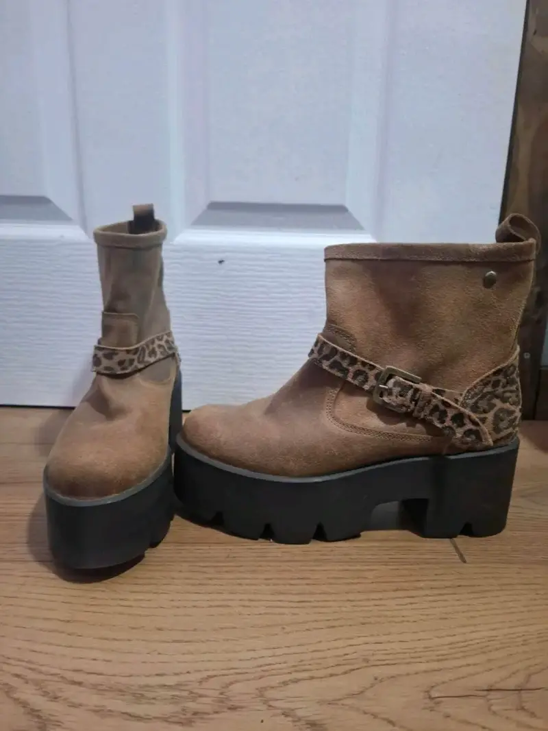 Botines de plataforma - 1