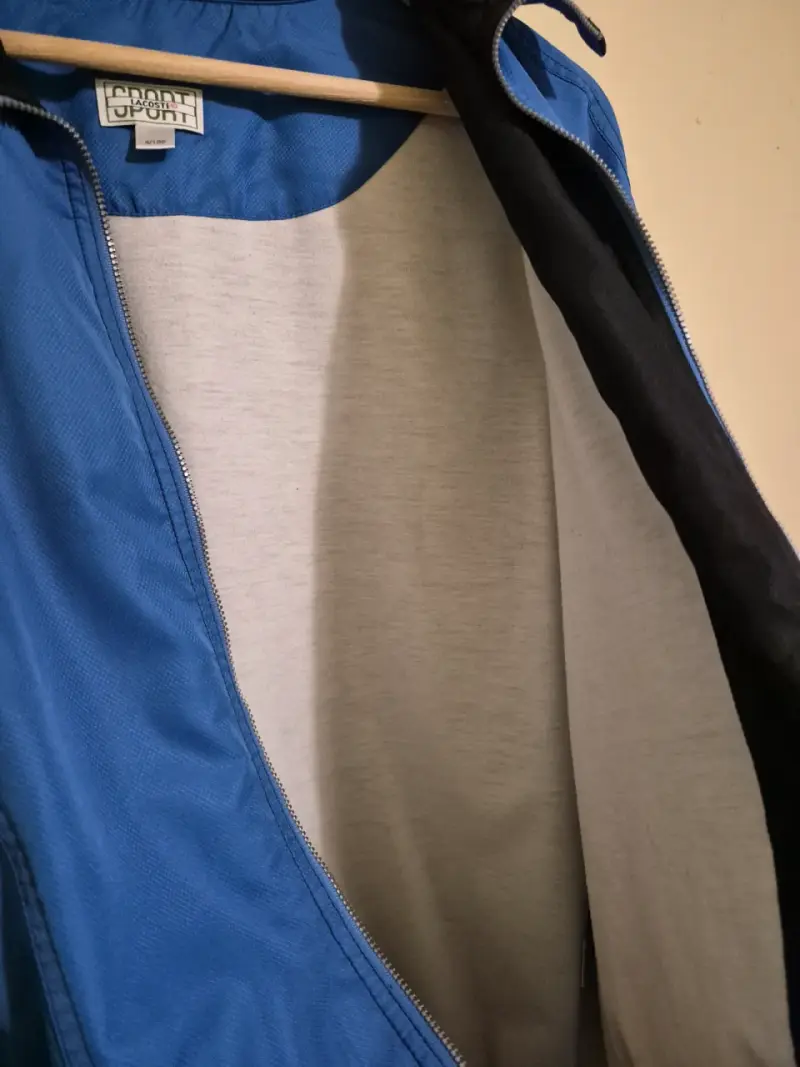 Bomber azul Lacoste con cierre - 4
