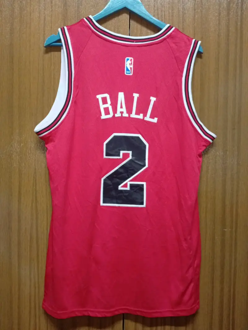 Camiseta NBA Chicago Bulls roja - 3