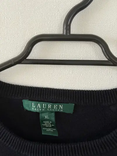 Suéter negro con hebillas Lauren ralph lauren - miniatura 3