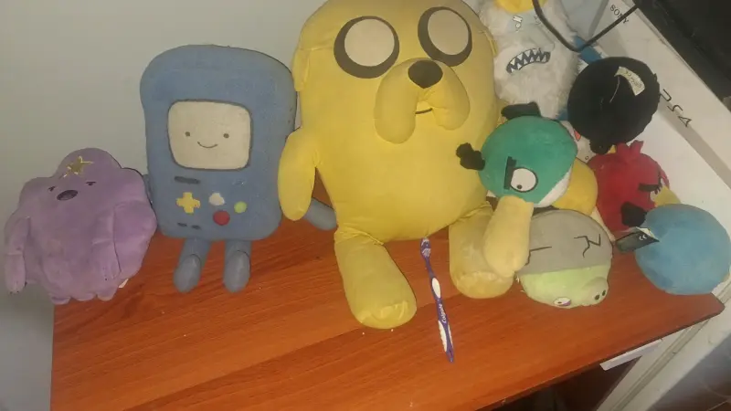 Peluches de personajes animados