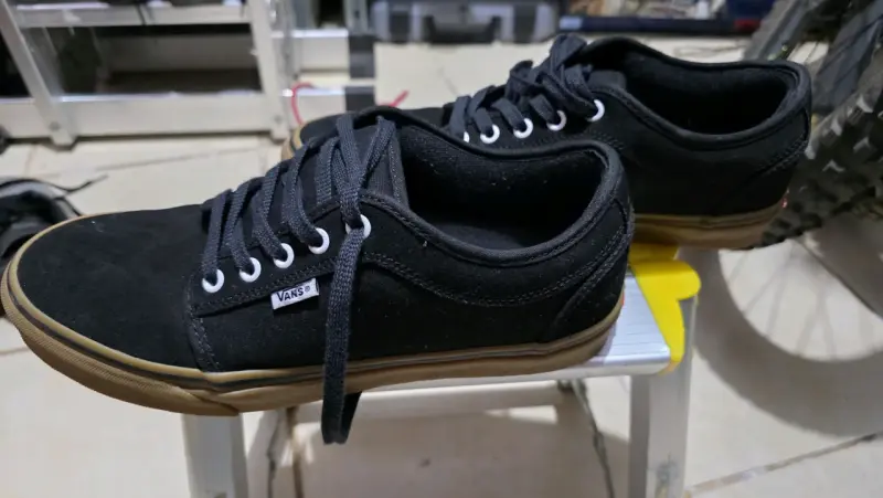 Zapatillas negras Vans en buen estado - 4