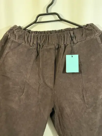 Pantalones de pana marrón oscuro franca fortuna - miniatura 2