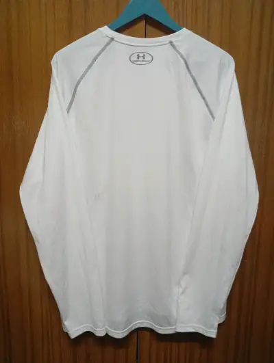 Polera deportiva Under Armour blanca - miniatura 4