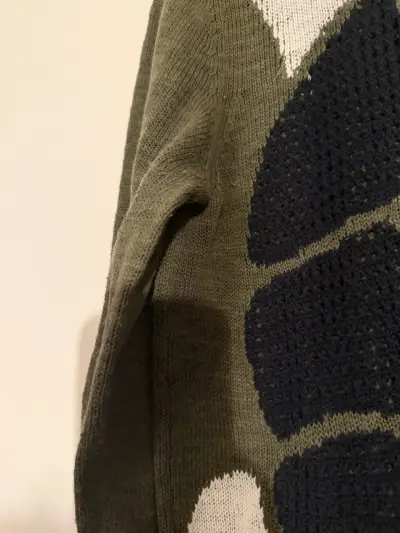 Suéter verde con diseño de tortuga Benetton - miniatura 2