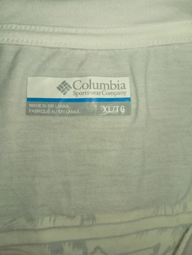 Polera blanca Columbia PFG - 2