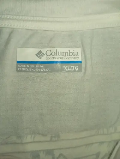 Polera blanca Columbia PFG - miniatura 2