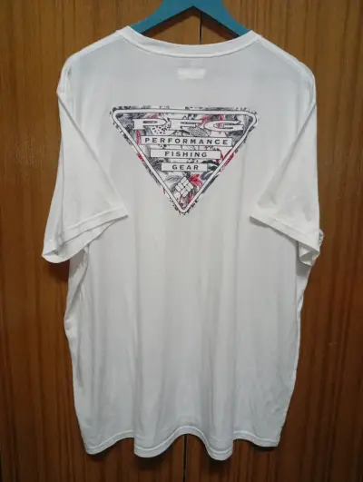 Polera blanca Columbia PFG - miniatura 3