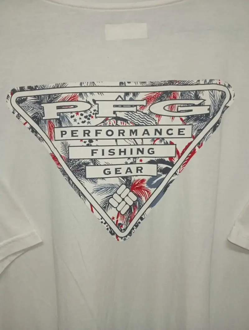 Polera blanca Columbia PFG - 4