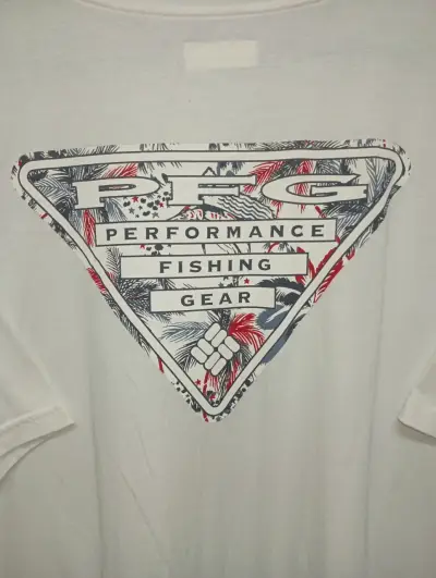 Polera blanca Columbia PFG - miniatura 4