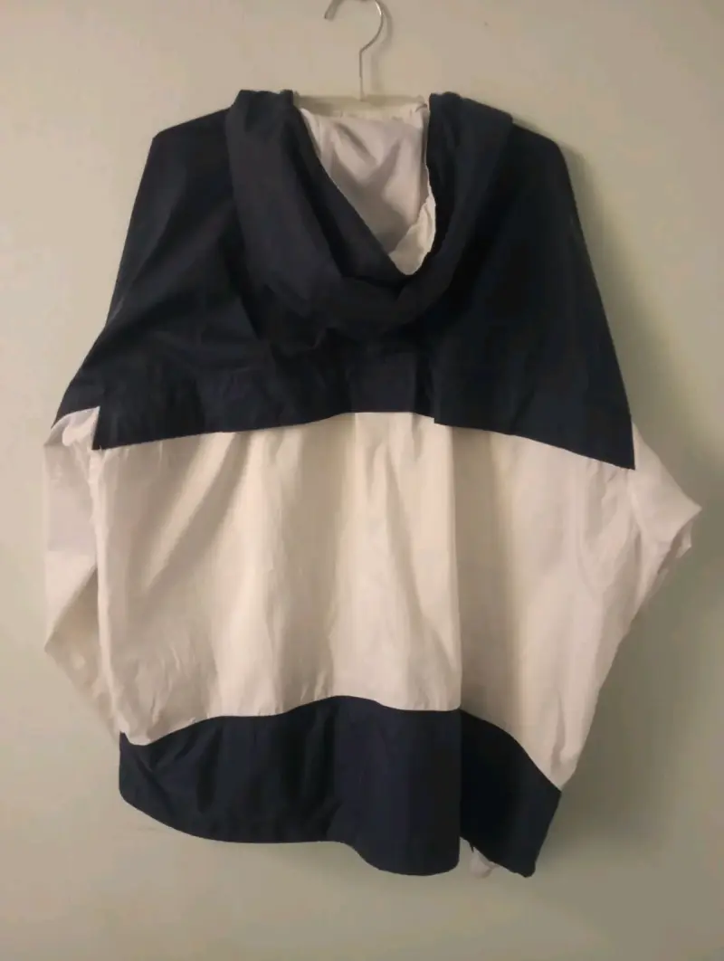 Chaqueta Columbia bicolor con capucha - 2