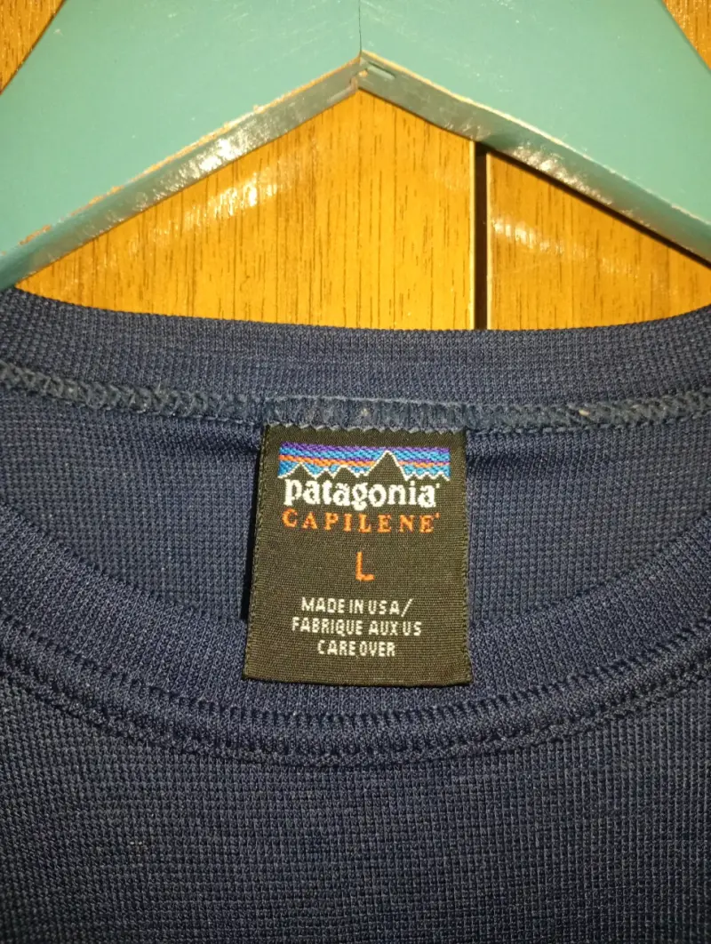 Polera Patagonia azul de algodón para hombre - 2
