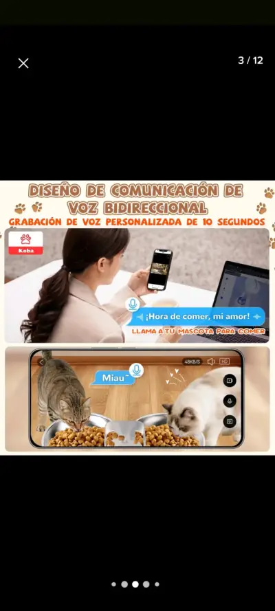 Dispensador automático de alimento para mascotas - miniatura 6