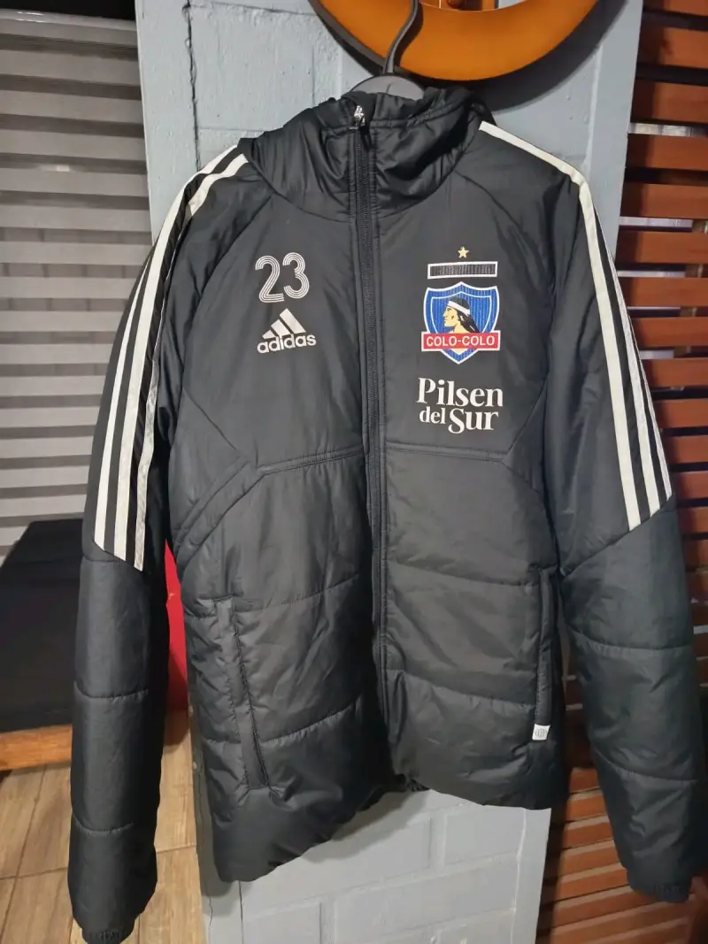 Parka Adidas Colo-Colo negra - 4