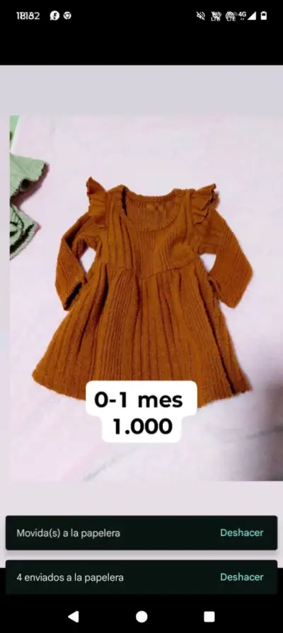 Ropa de bebe niña rn a 3 meses - miniatura 1