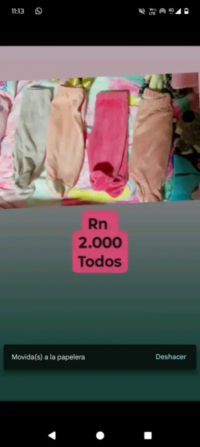 Ropa de bebe niña rn a 3 meses - miniatura 4