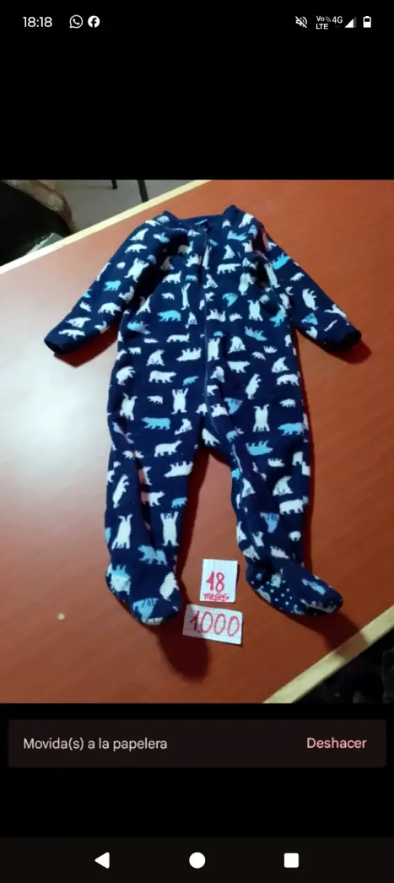 Lote de 20 prendas para bebé 9-12 meses - 3