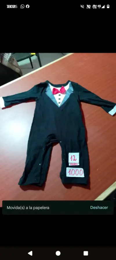 Lote de 20 prendas para bebé 9-12 meses - miniatura 5