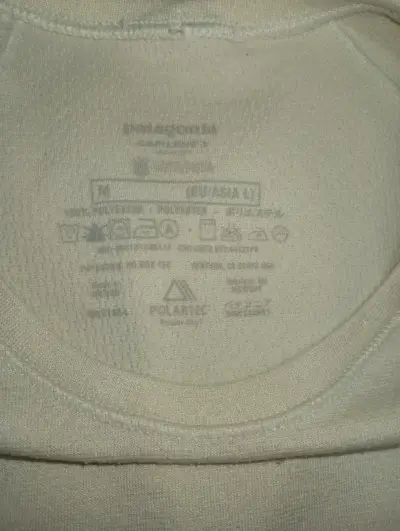Polerón beige de algodón para hombre - miniatura 2