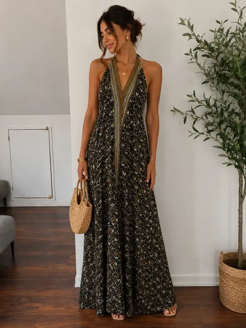 Vestido largo sin uso - 4