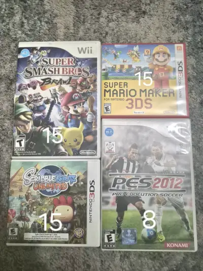 Lote de videojuegos para Wii y 3DS - miniatura 1
