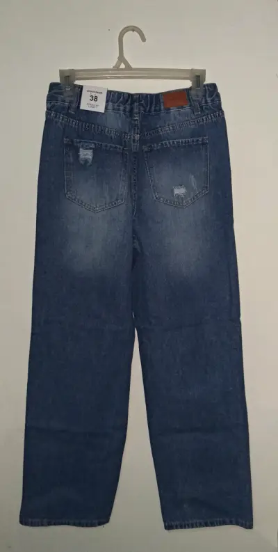 Jeans Opposite con diseño desgastado - miniatura 2