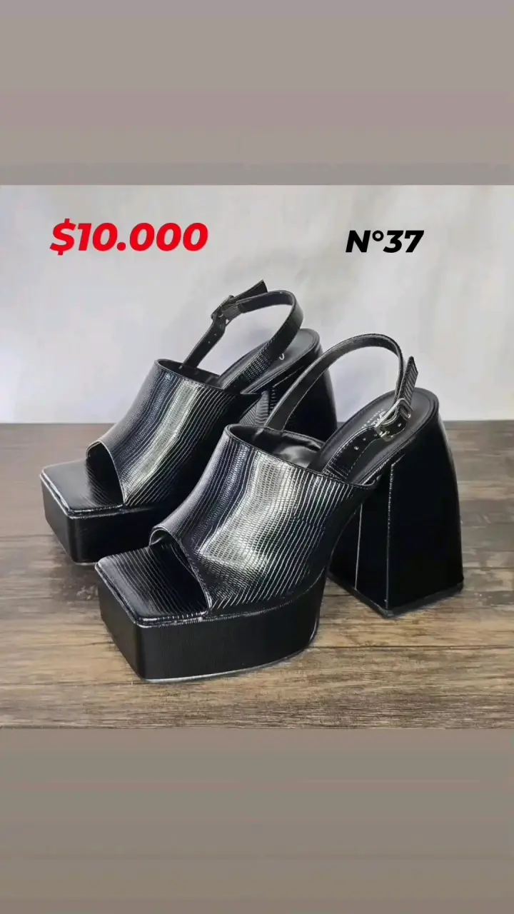 Sandalias plataforma y taco Mujer - 5