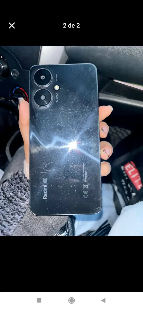 Smartphone Redmi 13c 5G con cámara dual