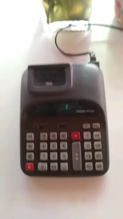 Calculadora vintage Casio FR-510 - miniatura 3