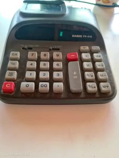 Calculadora vintage Casio FR-510 - miniatura 4