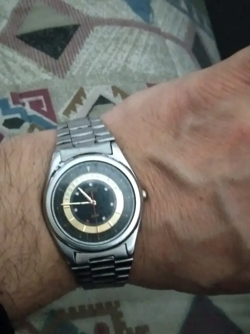 Reloj Seiko vintage de acero inoxidable - 4